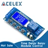 6-30V Micro USB Digital LCD Display Time Delay Relay Module Control Timer Switch Trigger Cycle Module XY-LJ02 ► Photo 1/6