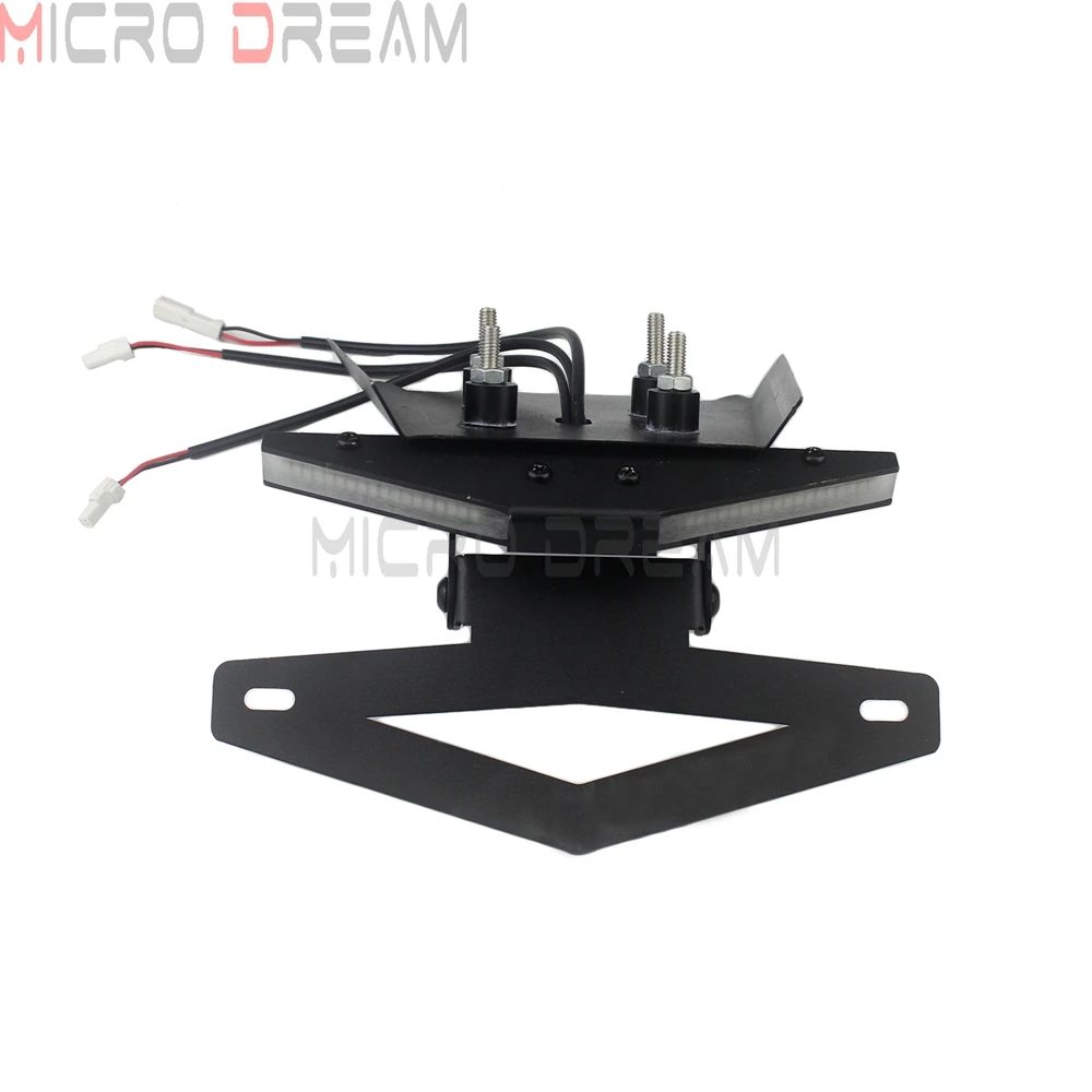 Черный светодиодный фонарь для мотоцикла Tidy Fender Eliminator Kit w/интегрированный светильник для поворотников номерного знака для KTM 390 Duke