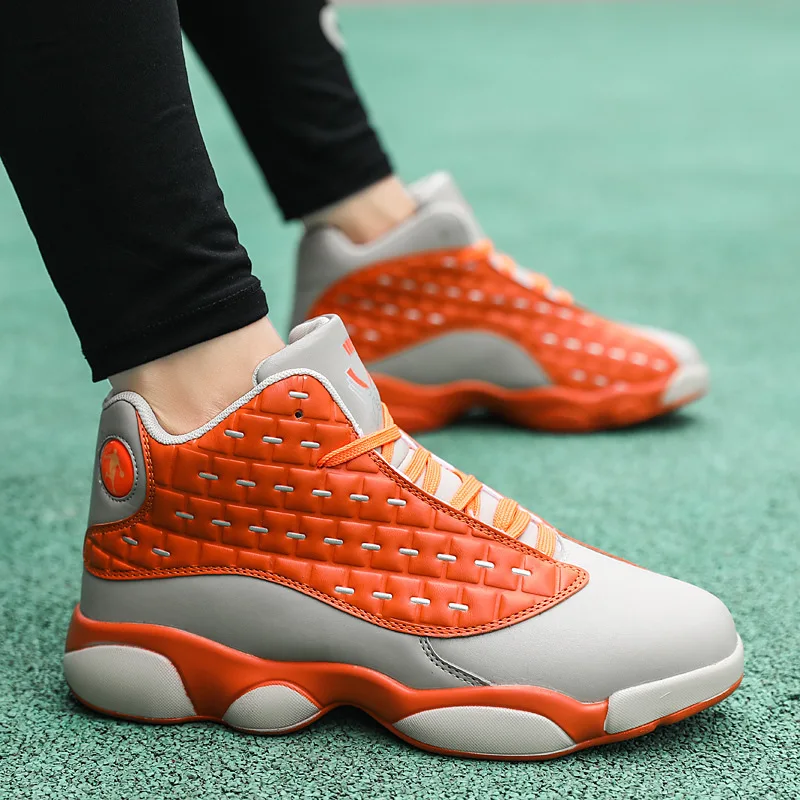 

Cement Live Training Basketball Shoes MEN'S SHOES 2019 Autumn New Style Students Mandarin Duck Shoe Teenager Hight-top Athletic
