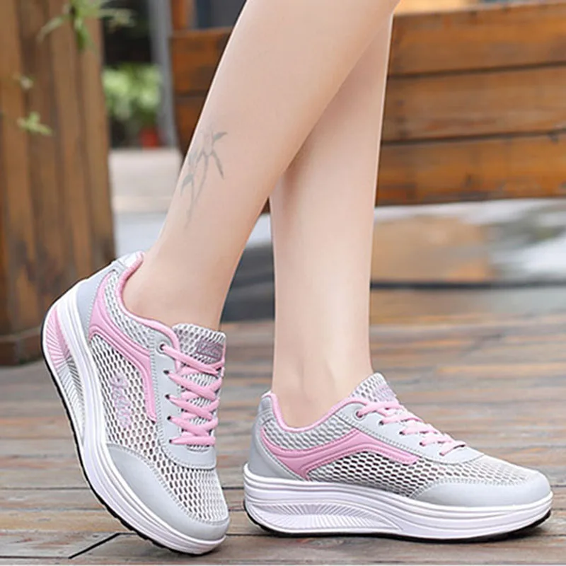Women Casual Shoes Soft Comfortable Women Sneakers Female Fashion Sneakers Woman Thick Bottom Sneakers Women High Wedge Shoes|Women's Vulcanize Shoes| - AliExpress