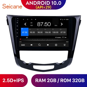 

Seicane Android 10.0 Quad Core 10.1 inch GPS Navigation Multimedia Player for 2013-2015 2016 Nissan QashQai X-Trail Car Radio