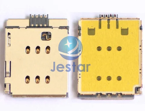 10 шт./лот держатель SIM-карты лоток FPC запасная часть для iPhone 4/Φ 5 4S 6/6P 6S 6SP 7/7P/8/8P X XR XS