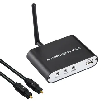 

5.1ch Audio Gear DAC Digital Audio Decoder Bluetooth Receiver Optical SPDIF Coaxial USB Disk AC3 DTS to 5.1CH Analog Audio DAC