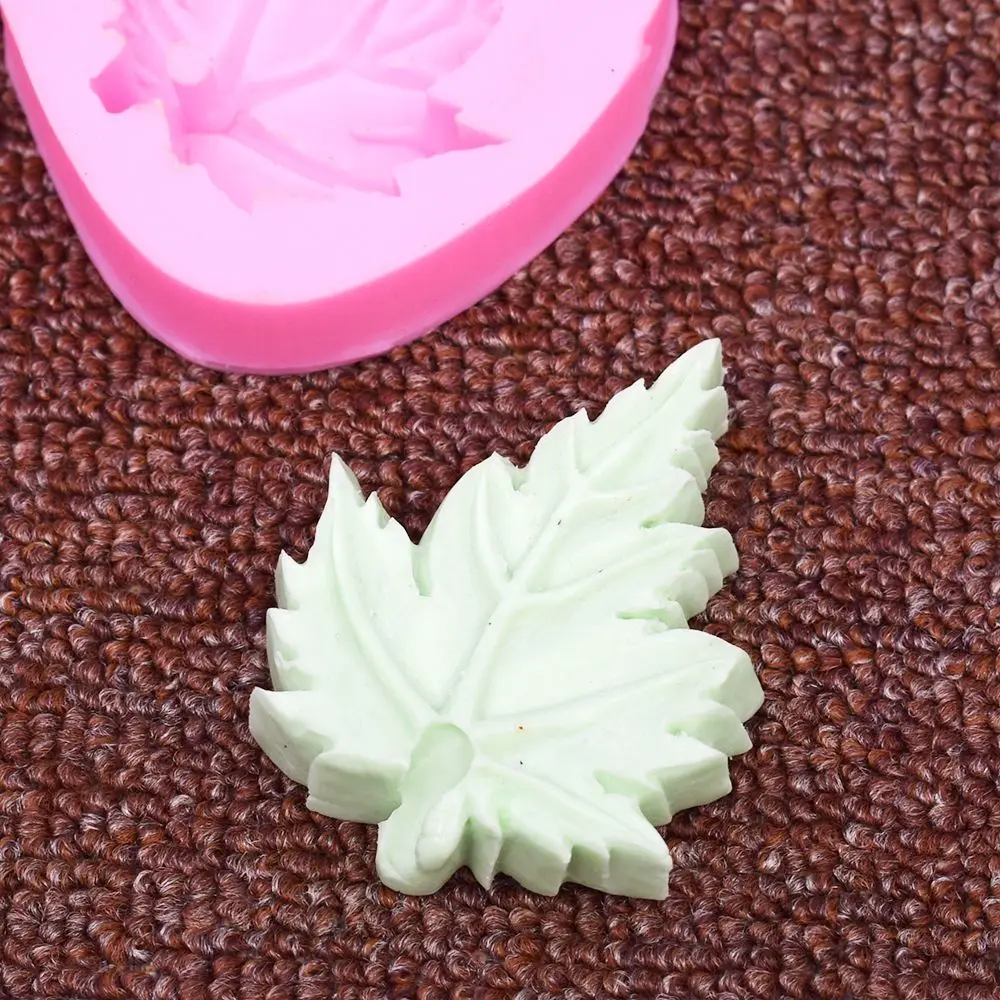 1 шт. 3D клен силиконовая форма в виде листка мыло смолы формы конфеты шоколадная глина фимо Форма Кухня для выпечки фонданта инструмент для украшения торта