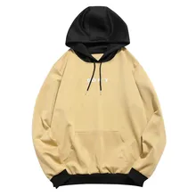 Для мужчин и женщин уличная Lover Harajuku Повседневная Лоскутная негабаритная толстовка с капюшоном Топ Толстовка для женщин с карманами пальто Sudadera Mujer