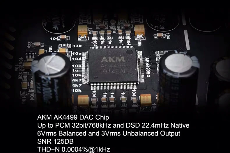AK4499 USB DAC CSR8675 Bluetooth 5,0 APTX-HD XMOS XU208 DSD256 PCM384 HIFI аудио усилитель для наушников декодер
