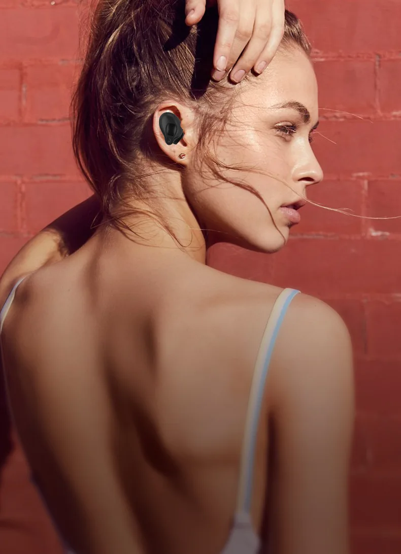 Модный дизайн TWS 5,0 Bluetooth гарнитура A1 цифровой дисплей светодиодный светильник для дыхания мини спортивные наушники бас звук с микрофоном