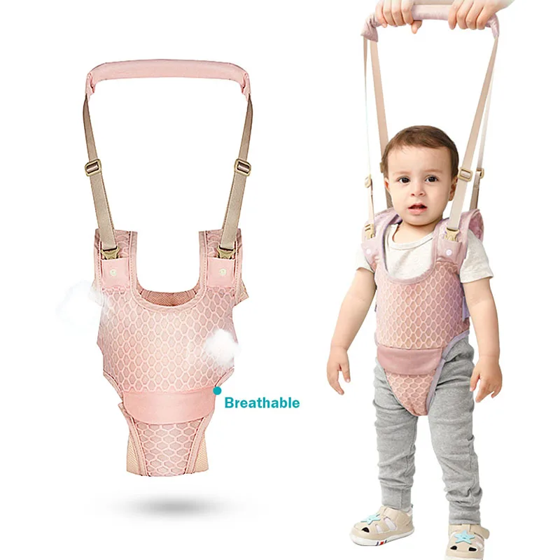 Популярные Детские чтобы учиться ходить ремень безопасности ComfortableToddler Walker стоьте вверх жгут помощник поводки для собак два Цвета для Cjild