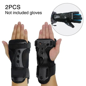 

Adjustable Breathable Black Brace Outdoor Hand Care Gloves Lightweight Roller Skating Sports Wrist Support EVA Protective Gear