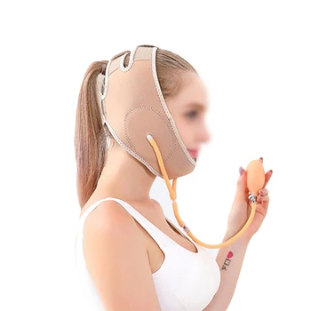 

Face Inflatable Mask Small V Face Shaping Belt Chin Cheek Lift Up Band Double Chin Lifting Firming Bandage