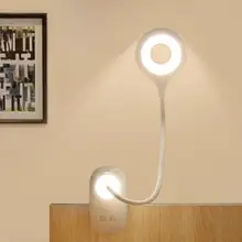 調光可能なタッチセンサー LED テーブルランプ USB 充電式デスクランプ読書ブックライトのための寝室の装飾の夜の光
