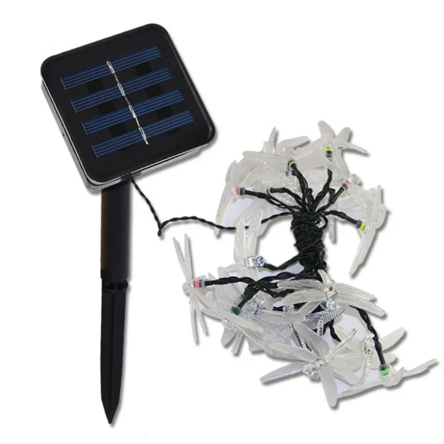 Tanbaby-Outdoor-Solar-Led-String-light-5M-20-Led-dragonfly-solar-panel-strip-light-IP65-Waterproof (3)
