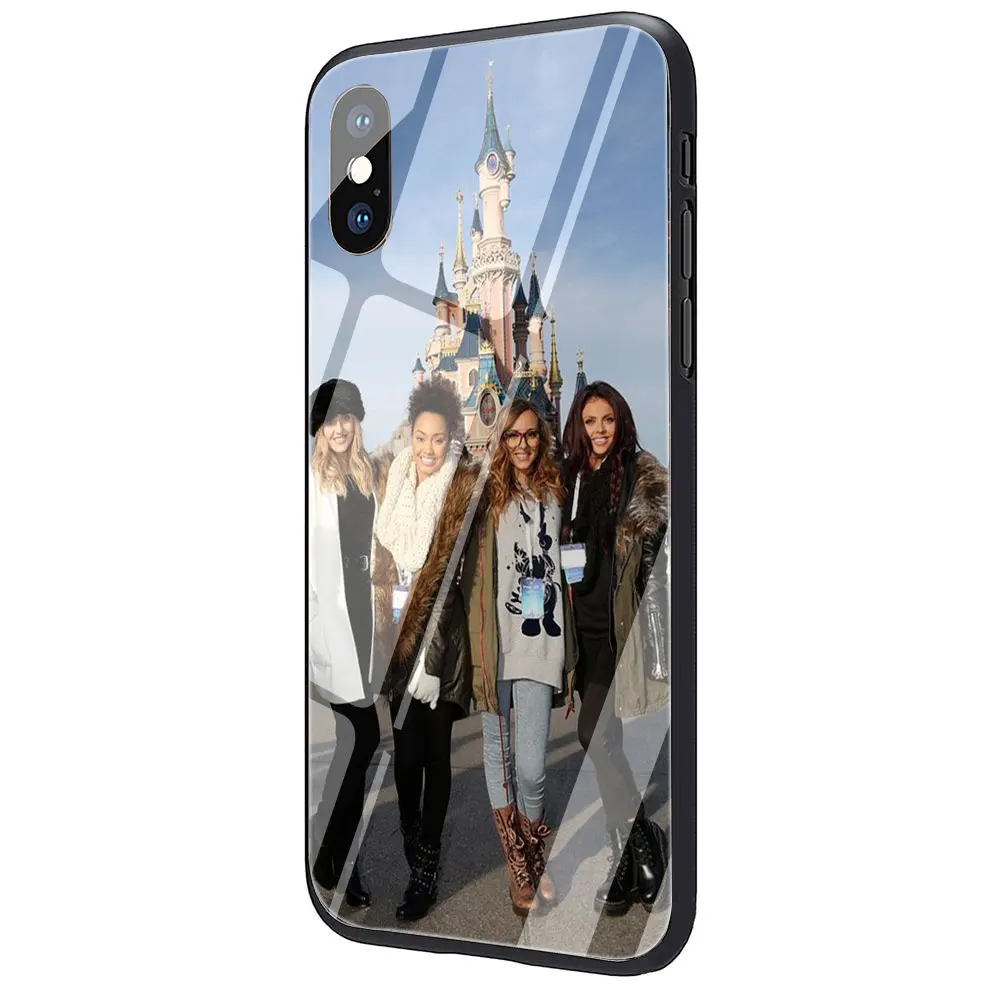 G1 Чехол для телефона Little Mix из закаленного стекла для iPhone 11 Pro 6 6S Plus 7 8 Plus X XS XR XS Max - Цвет: G1