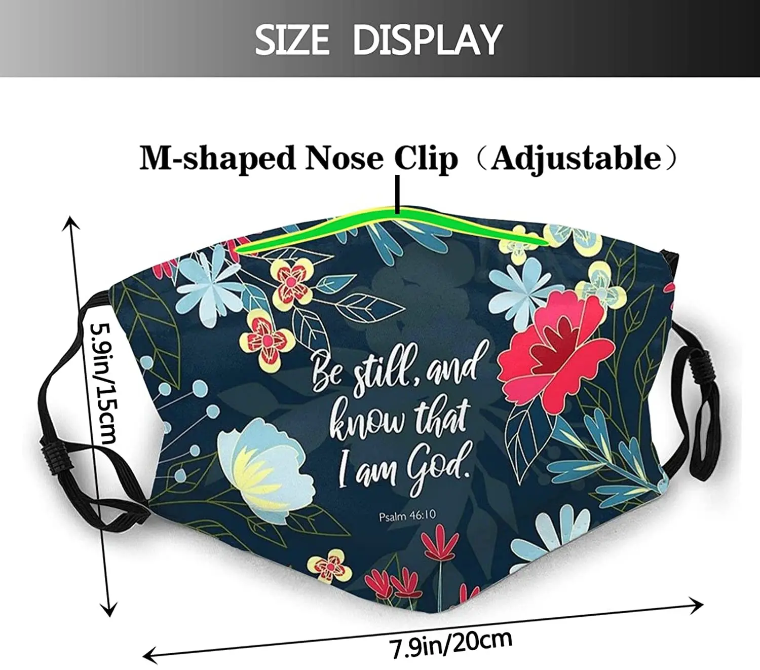 Рисунок 2 - Маска на лицо с Иисусом любит вас