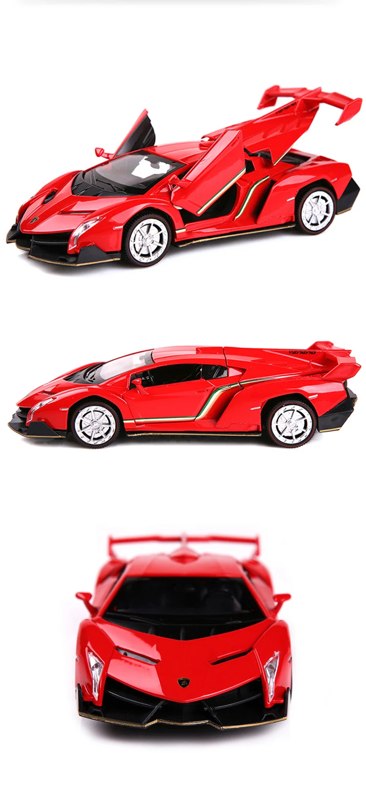 1:32 Масштаб Lamborghinis Veneno сплав модель автомобиля литая модель игрушечного автомобиля высокая симитация Машинки Игрушки для детей рождественские подарки