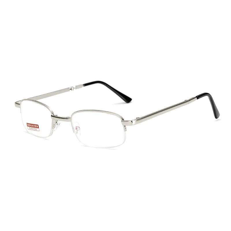 Модные складные очки для чтения, женские очки с защитой от радиации, металлические складные очки для дальнозоркости, очки для дальнозоркости 599 - Цвет оправы: C1