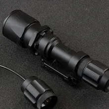 Тактический оружейный светильник с кнопкой мыши переключатель хвоста и qd Пикатинни База Охота Стрельба M1760