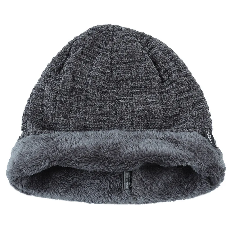 VISNXGI зимняя шапка Skullies Beanies шапки зимние шапки для мужчин и женщин шерстяной шарф шапка s шапка-Маска Вязаная Подкладка Толстая теплая шапка