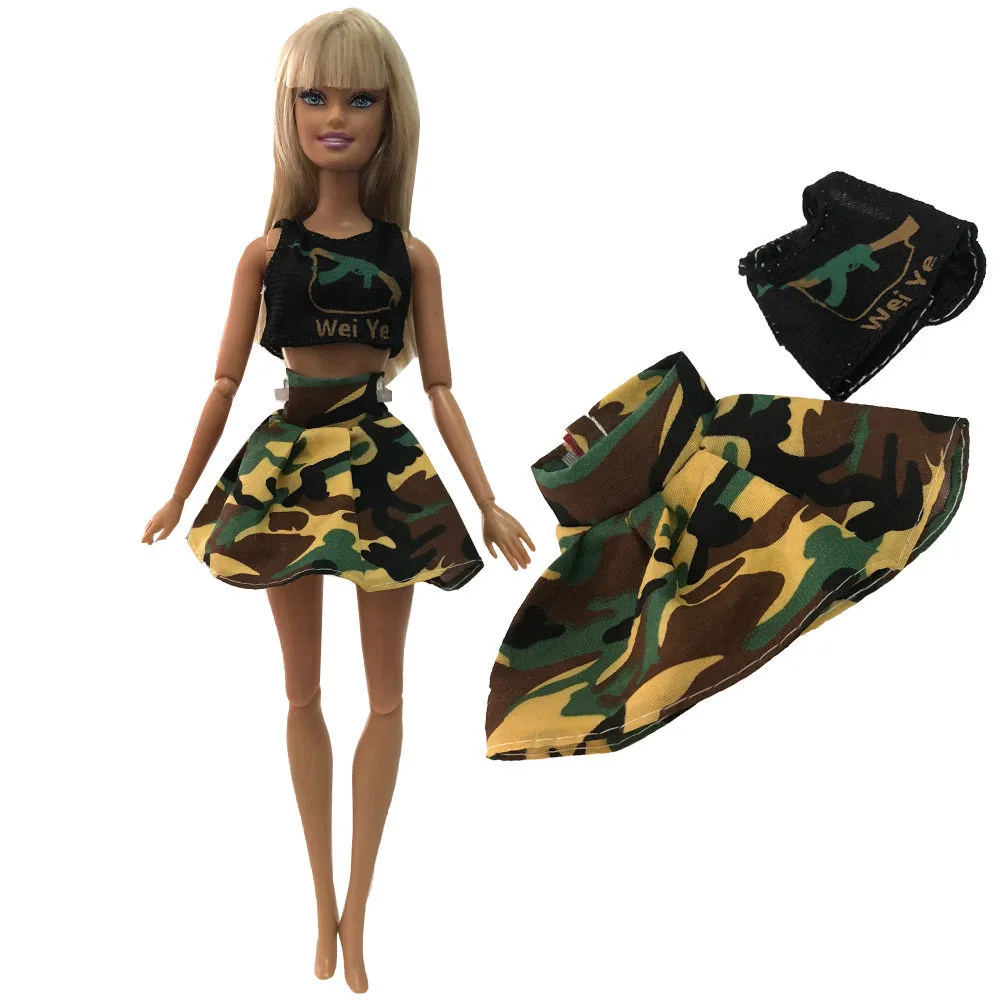 Not Include Doll NK смешанный стиль Принцесса Кукла платье Топ Мода наряды юбка одежда ручной работы для куклы Барби аксессуары подарок детские игрушки JJ - Цвет: Not Include Doll