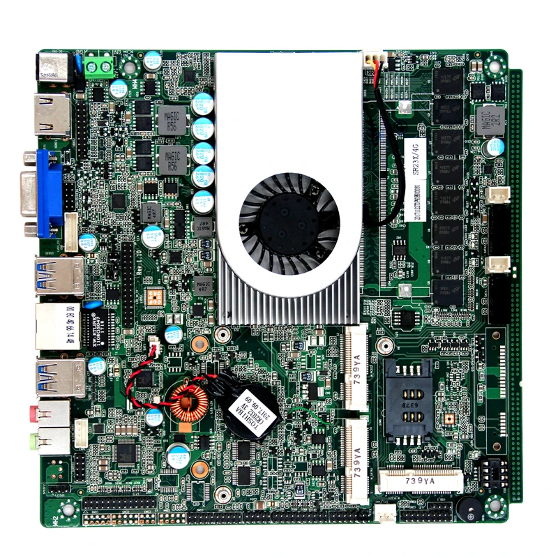 

Haswell-U i5-4200U mini itx motherboards onboard 4GB DDR3 6*COM industrial tablet pc mainboard with 4*USB