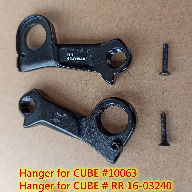 1Pc Bike Mech Dropout Per Cube #10063 # Rr 16-03240 Cube Axial Ws Agree Hybrid Litening Cross Race Bicicletta Deragliatore Posteriore Gancio
