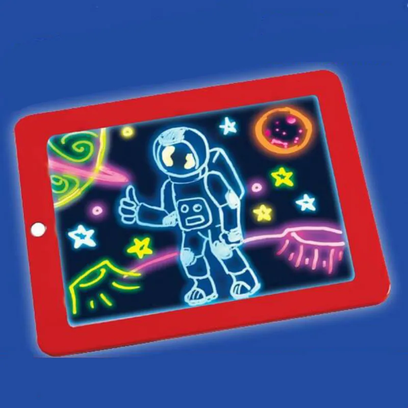 3d Magic Drawing Pad 8 Light Effects Puzzle Board 3d Sketchpad Tablet Creative Kids Pen Gift Leds Lights Glow Art Drawing Toys Drawing Toys Aliexpress