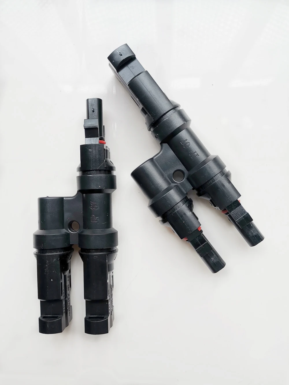 PV T Branch Parallel Connector Solar Adapter Male and Female Connector Solar Panel Wire Cable Splitter parallel Plug 1pair