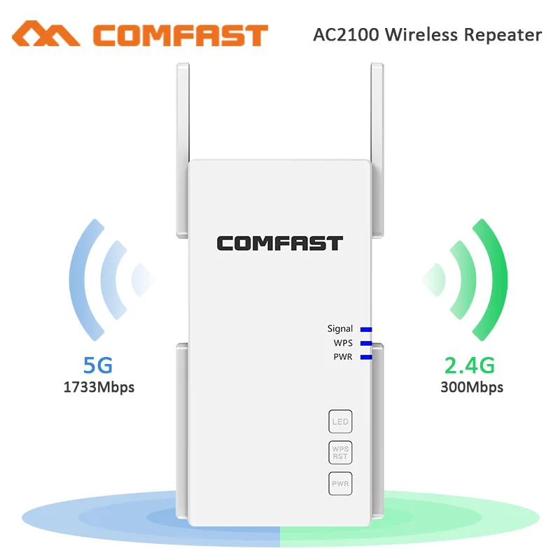 Lake Taupo Conflict soep 2100Mbps Gigabit Long Range Extender 802.11ac Wireless WiFi Repeater Wi Fi  Booster 2.4G/5Ghz Wi Fi Amplifier router Access Point|Wireless Routers| -  AliExpress
