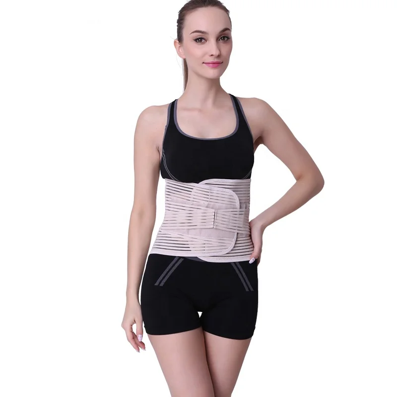 

Logo Print Orthopedic Corset Back Support Belt Men Back Brace Belt Fajas Lumbares Ortopedicas Protection Spine Support Belt