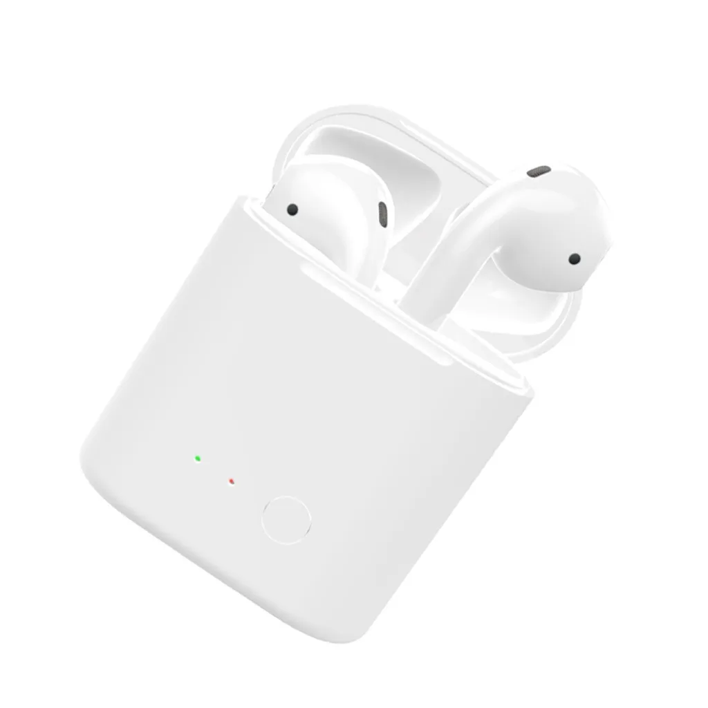 1X беспроводной зарядный чехол с Bluetooth, чехол, сменная коробка для Airpods 1/2 450 мАч, емкость аккумулятора, Беспроводная зарядка QI