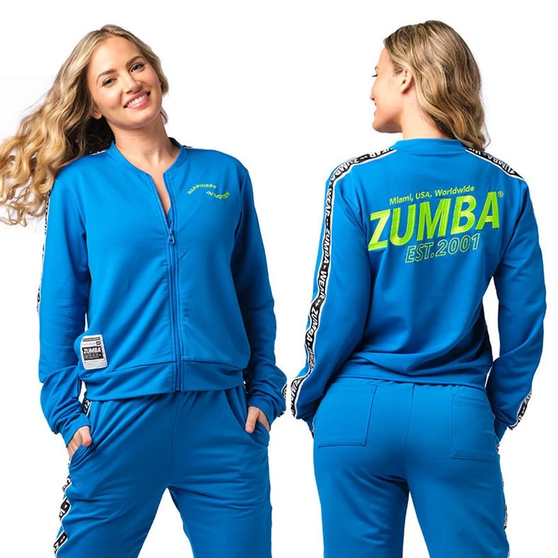 Zumba ropa de Yoga barata para mujer, ropa para correr aeróbica, ropa de Fitness, zumba, chaqueta deportiva de manga larga, Tops, nueva|Chaquetas running| - AliExpress