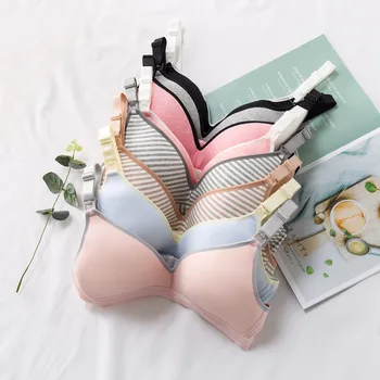 

Breastfeeding bra pregnant women underwear maternity nursing bra wire free cotton