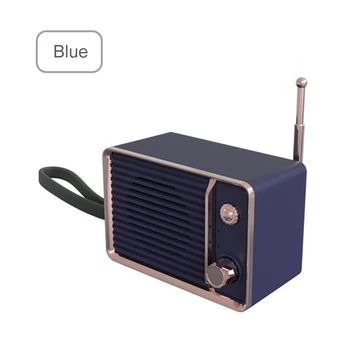 

Bluetooth Mini Retro Speaker 3D Wireless Super Bass Portable Loudspeaker PR Sale