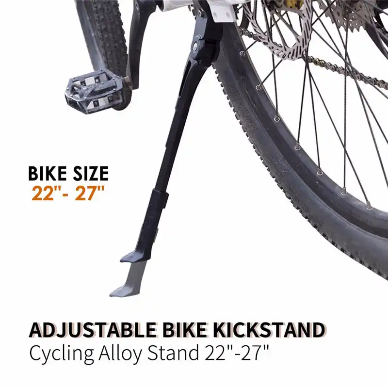 adjustable bicycle kickstand