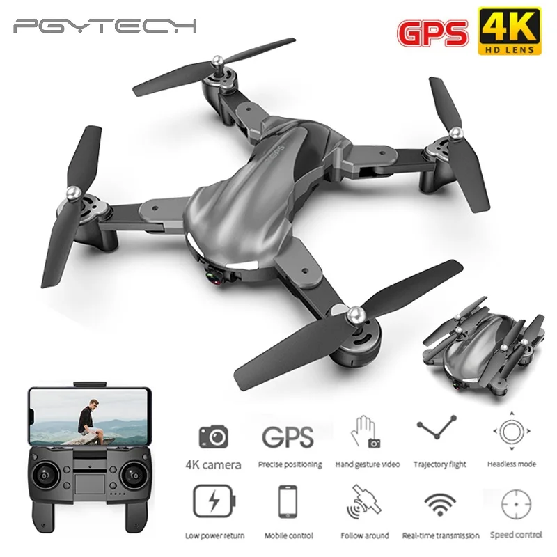 PGYG15 GPS дрона с дистанционным управлением 4K HD Камера FPV Дрон Профессиональный
