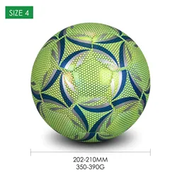 Child Reflective Ball Soccer Adults Training For Football LED Training Soccer For Child Adults Ball
