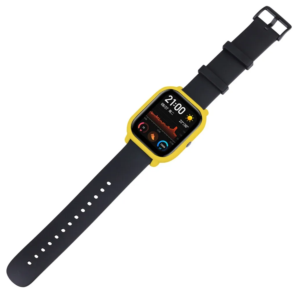 Чехол для Xiaomi Huami Amazfit GTS Smart Watch TPU силиконовый защитный чехол сменная пленка Защитная крышка 19Sep