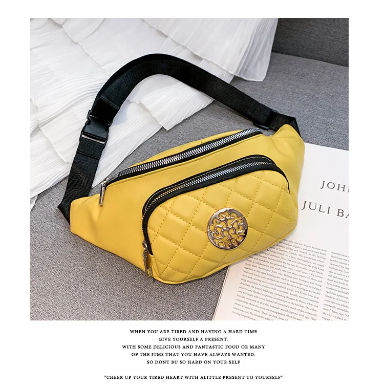 JIULIN Women new trendy Korean version broadband one shoulder bag fashion foreign gas rhomboid chest bag