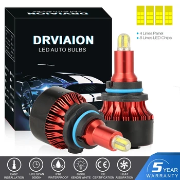 

2pcs H4 H7 LED 6000K H1 H3 H8 H9 H11 9005 HB3 9006 HB4 Mini Car Headlight 60W 18000LM Auto Fog Light 12V for jetta/bora/miata/vw