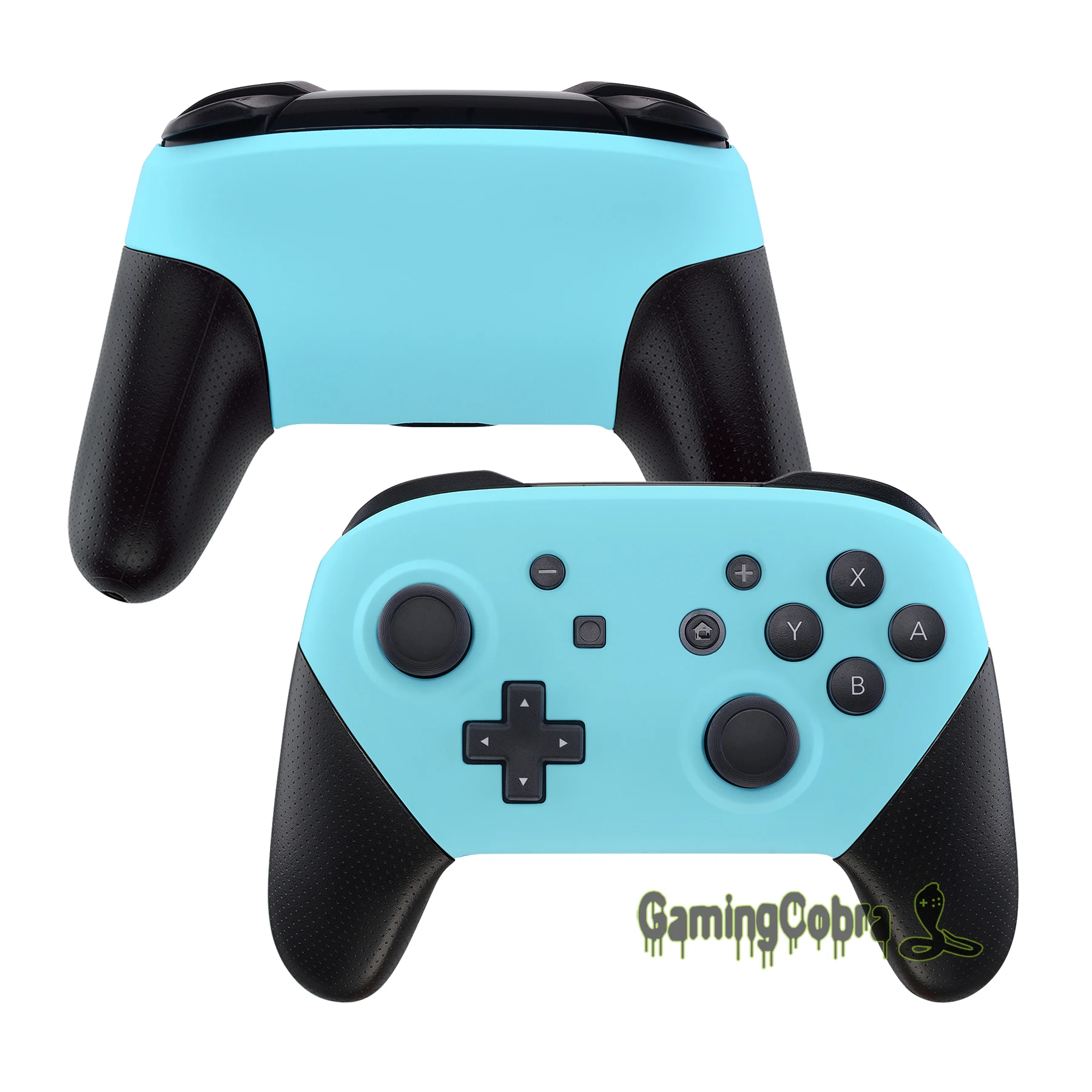 Frontal e Backplate Capa para Nintendo Personalizado Placa Substituição Case Habitação Switch Pro Controlador - Image 5