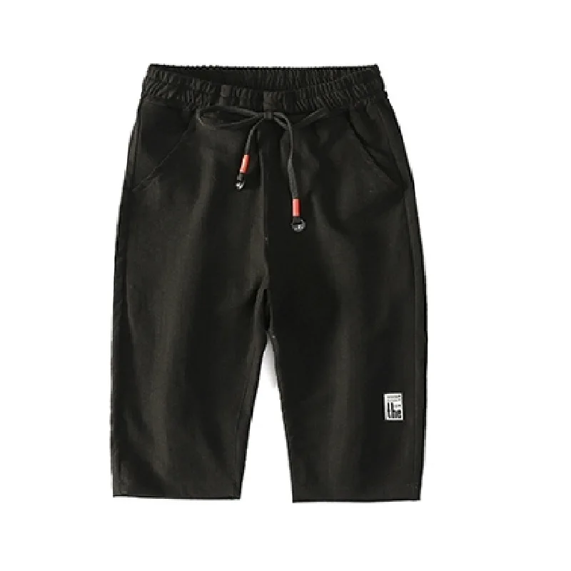 Boys Linen Cotton Shorts Knee Length 3-10Year Children Teenager Summer boys pants,kids pants