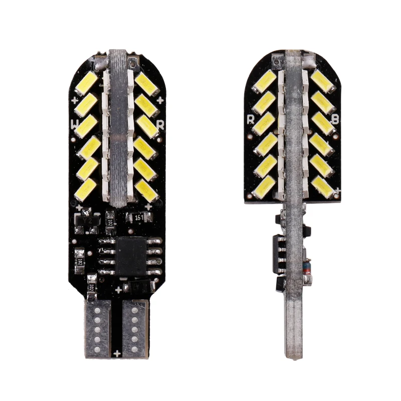 LYMOYO 1 шт. Автомобильный светодиодный светильник Canbus T10 W5W 3014 48smd стробоскоп вспышка светильник RGB автомобильный светильник индикатор парковки габаритный светильник