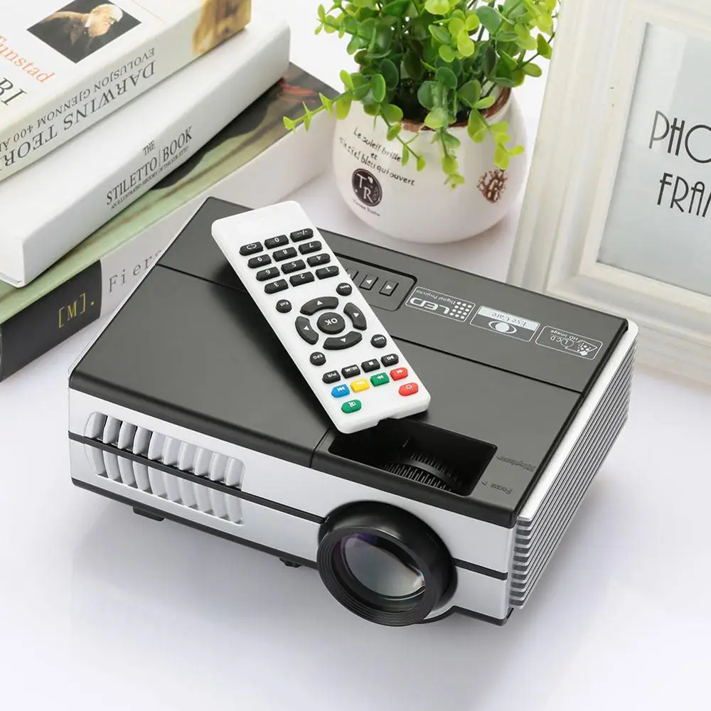 600D 1080p домашний HD проектор домашний кинотеатр 3D микро портативный проектор для домашнего кинотеатра видео проектор Поддержка дропшиппинг