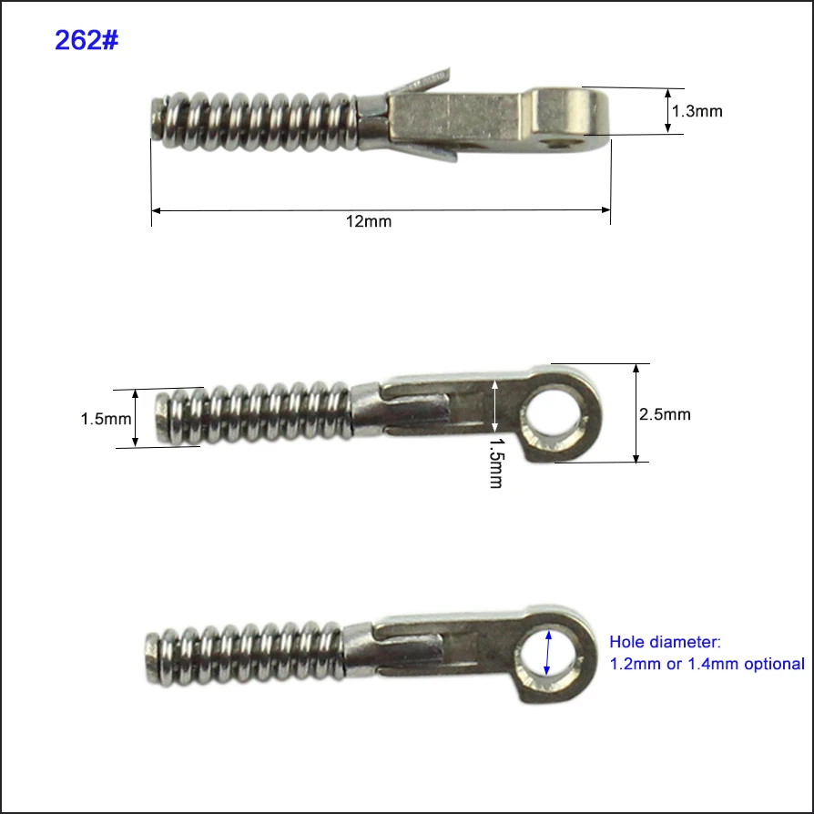100 Stück Brillen-Federeinsatz, Brillenreparatur, Flex-Bügel, optischer Rahmen, kaputtes Ersatzteil – Detail 1