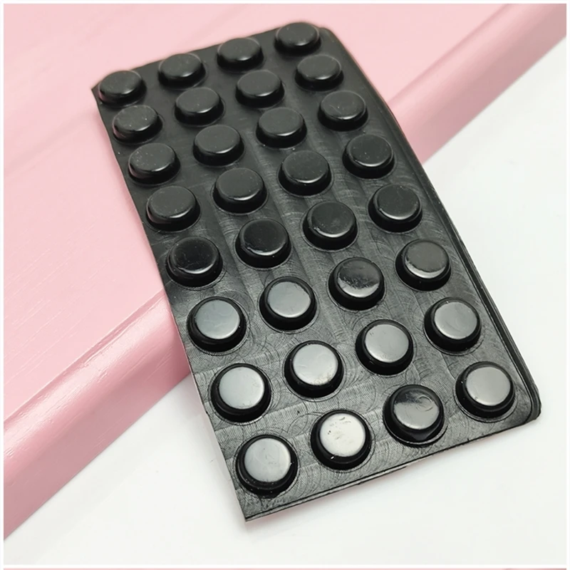 Cabinet Bumpers Door Stops Noisy Bumper Self Adhesive Soft Anti Slip Silicone Rubber Feet Pads Shock Absorber 50/100/200 Grains Cabinet Bumpers Door Stops Noisy Bumper Self Adhesive Soft Anti Slip Silicone Rubber Feet Pads Shock Absorber 50/100/200 Grains