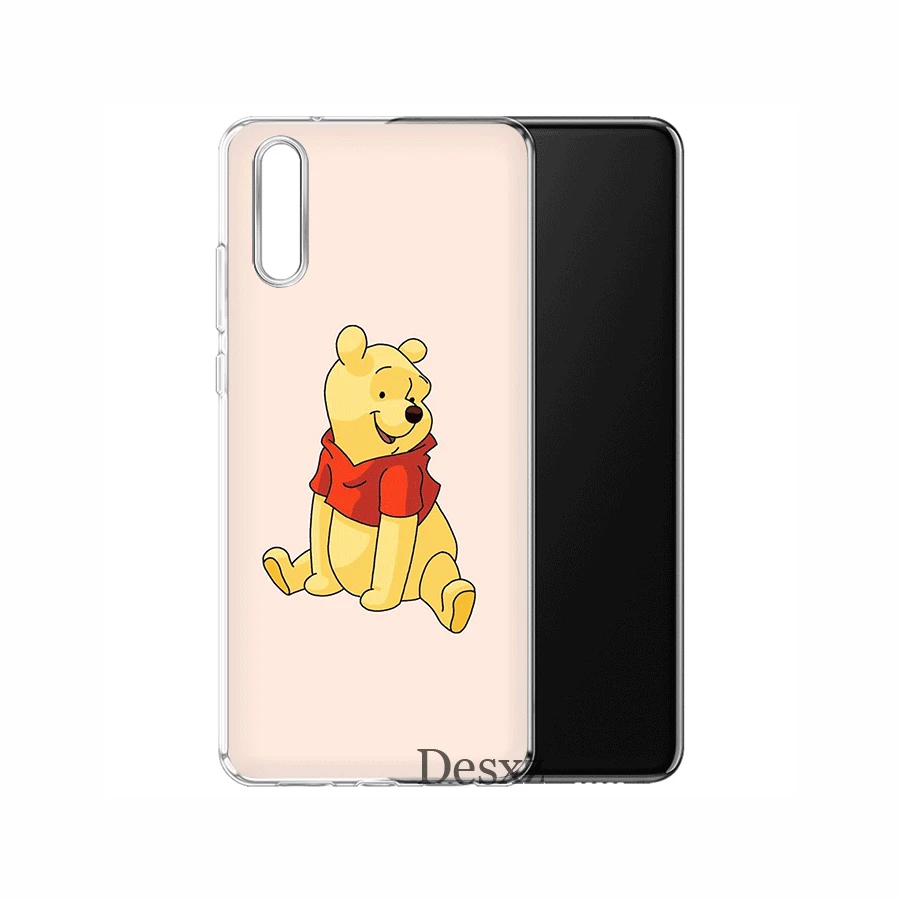 Чехол для мобильного телефона TPU для huawei P30 P20 P10 P8 P9 Lite Pro P Smart Z Plus чехол Винни Пух