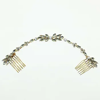 

2020 Fashion NPASON Best selling brides in horse eye hair band headdress wedding dress accessories hair band bridal accessories