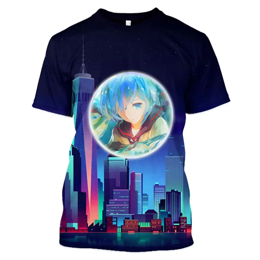 T-shirt men's and women's T-shirt t-shirt Hatsune Miku T-shirt tshirt shirt cotton T-shirt unisex T-shirt T-shirt men's and women's T-shirt t-shirt Hatsune Miku T-shirt tshirt shirt cotton T-shirt unisex T-shirt