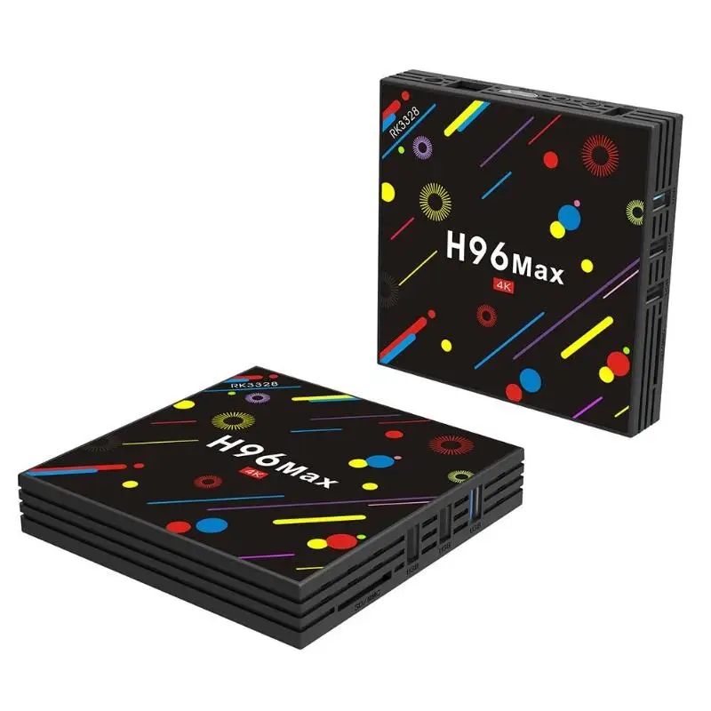H96 Max четырехъядерный Android 7,1 Smart tv Box 4G+ 32G USB3.0 WiFi Bluetooth четырехъядерный 64 бит HDMI 2,0 для 4k 60 Гц телеприставка(ЕС/США
