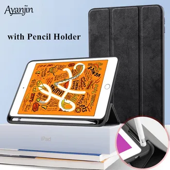 

For iPad 10.2 2019 Case 7th generation for iPad Air 3 2019 / Pro 10.5 11 / 2018 9.7 case With Pencil Holder for iPad Mini 5 case